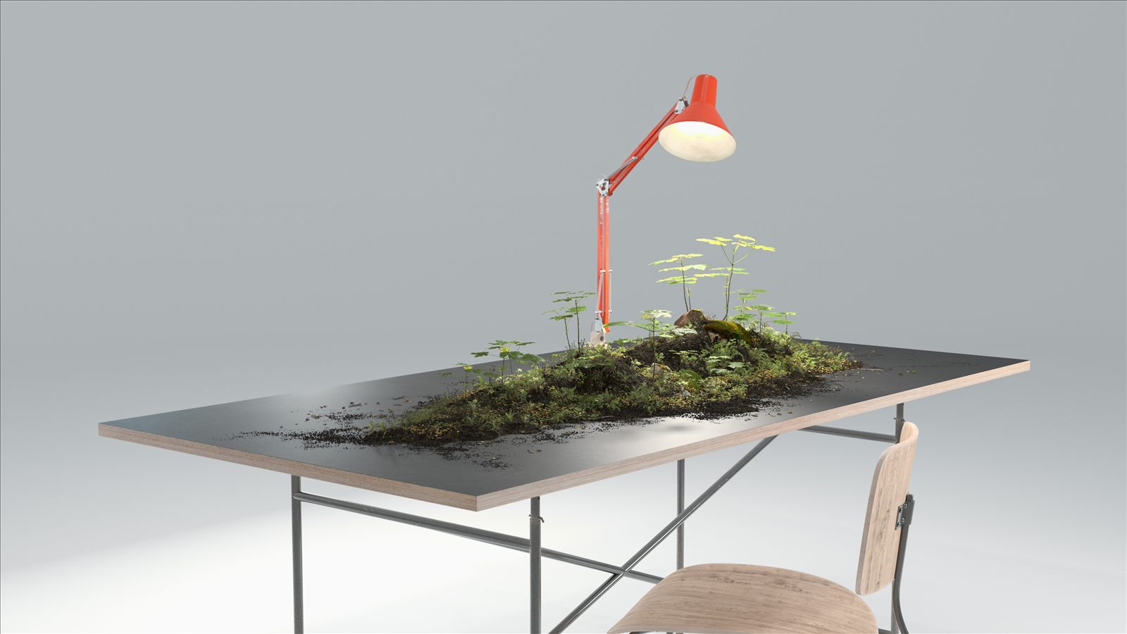Movingleafs — 3D-Artwork